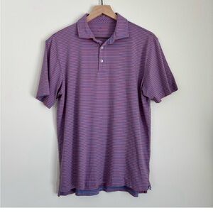 Peter Millar Striped Polo Pima Cotton Men’s Size M